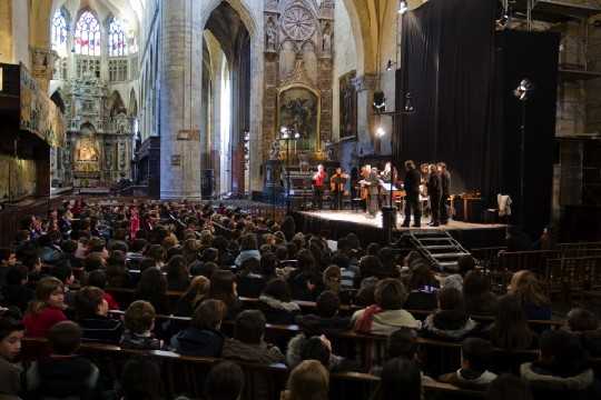 concert scolaire, Cathédrale Saint-Etienne de Toulouse
