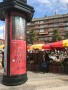 Une colonne présentant le festival Passions Baroque à Montauban