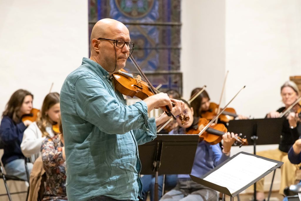 Masterclasse orchestre à cordes avec Flavio Losco