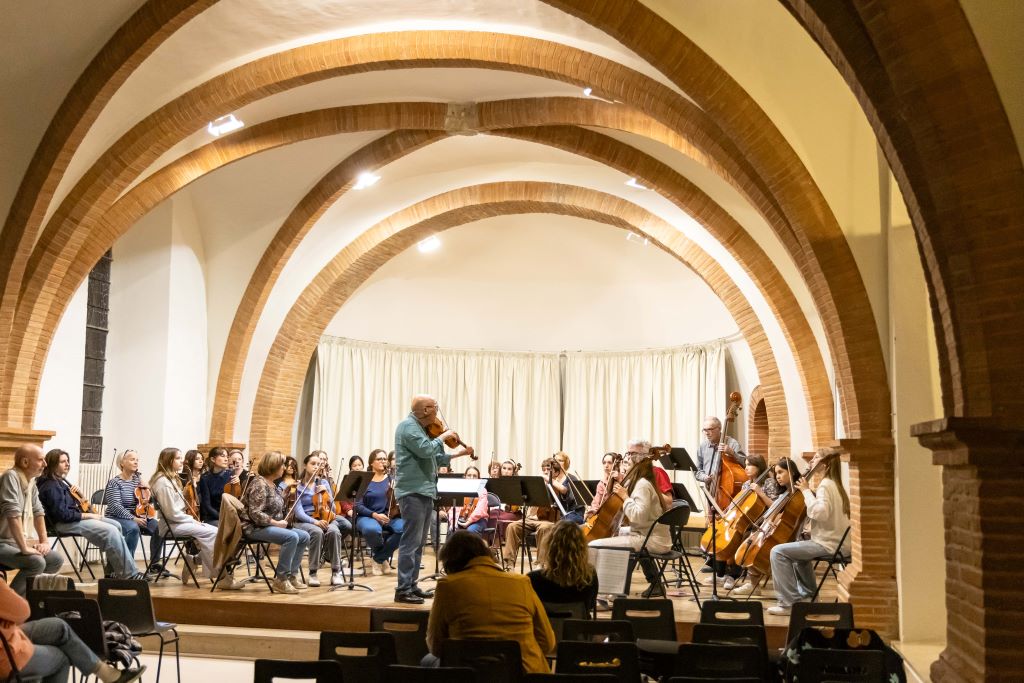 Masterclasse orchestre à cordes avec Flavio Losco