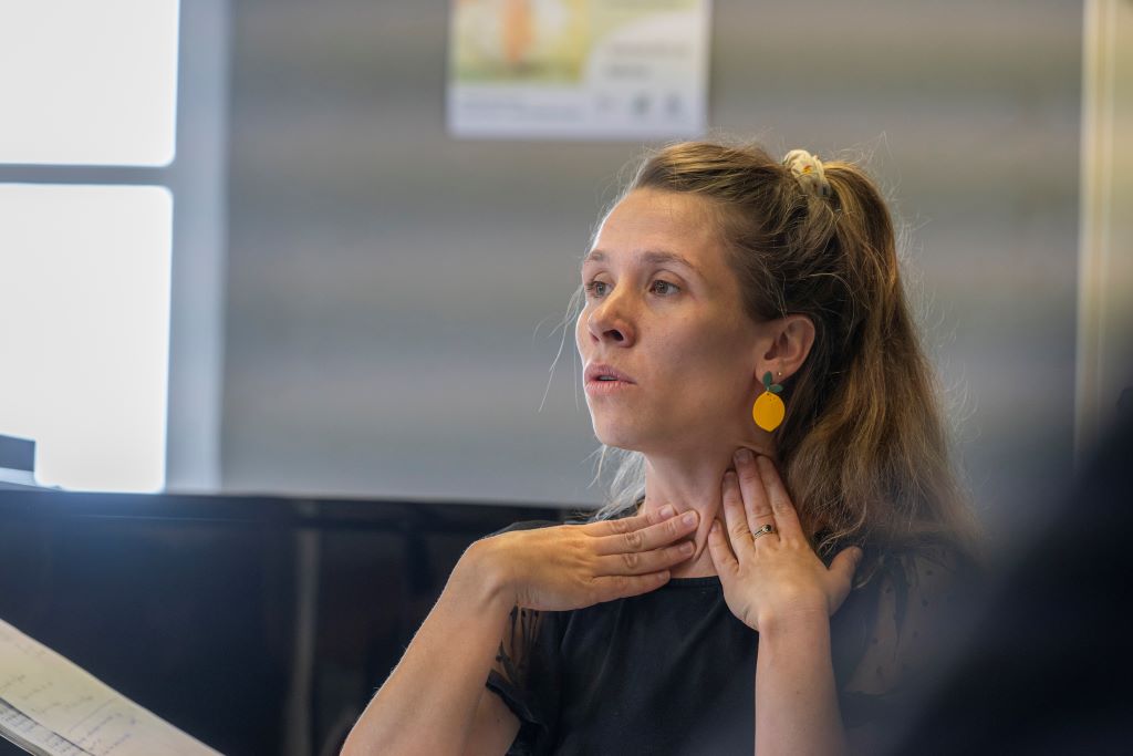 Masterclasse chant avec Amandine Bontemps