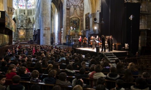 Concert scolaire Cathédrale St-Etienne de Toulouse (c) P. Nin