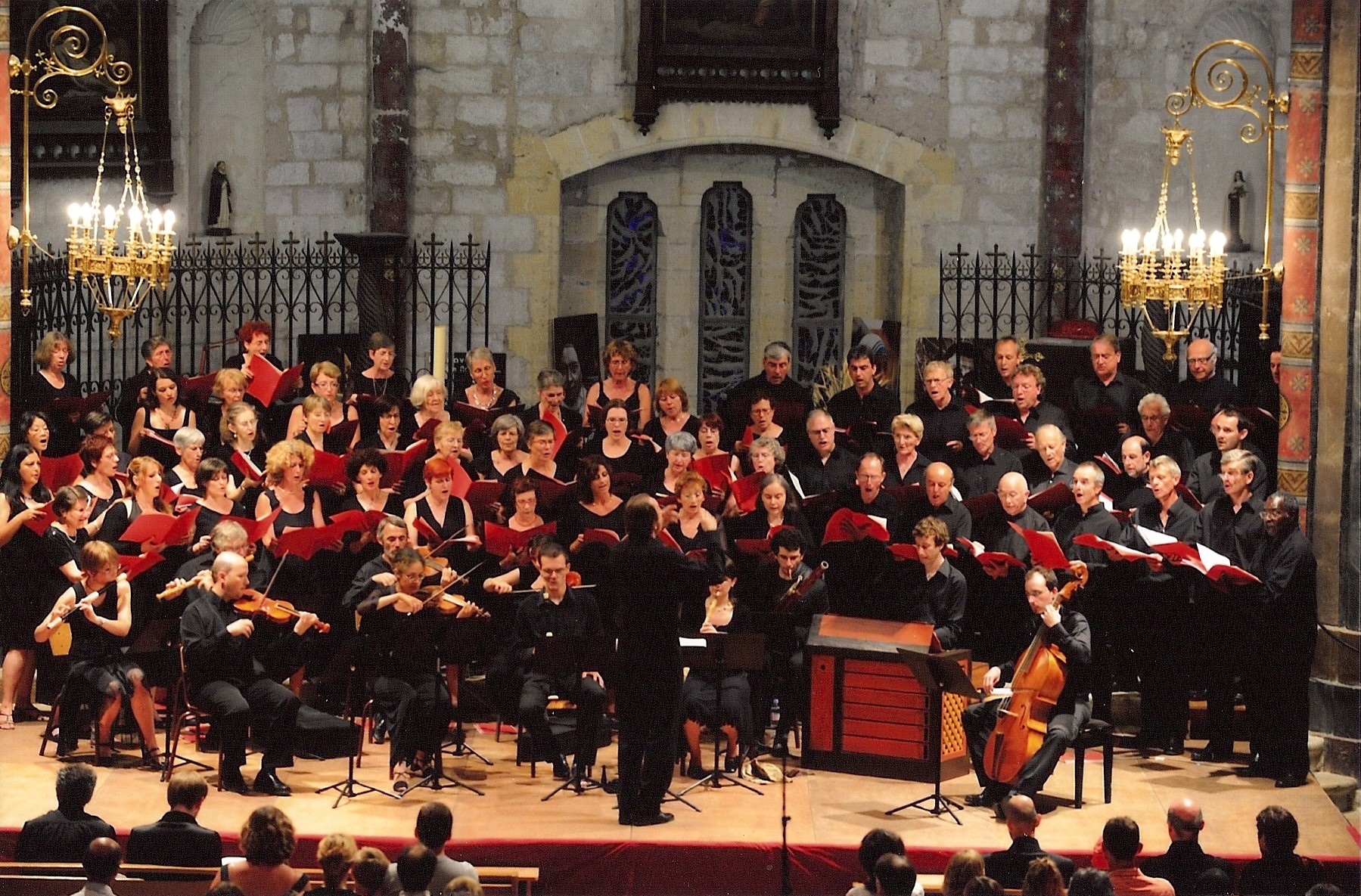 Choeur du stage de chant choral de Monflanquin (c) Didier Veysset